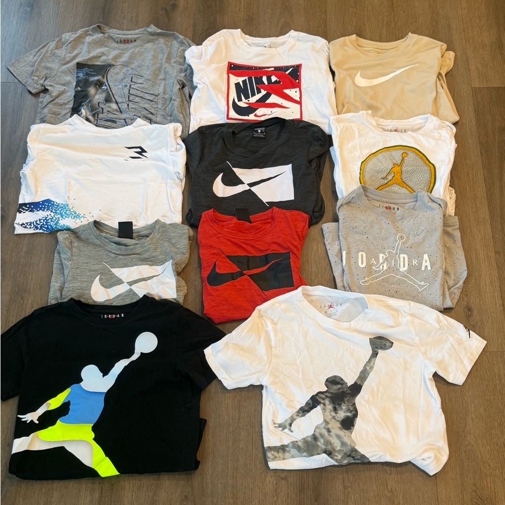 Nike/Jordan Boys T-Shirt Bundle